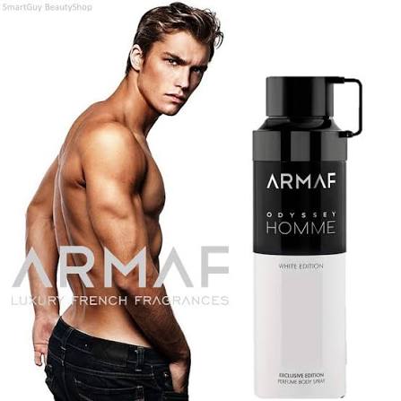 Armaf Odyssey Homme Body Spray White Edition