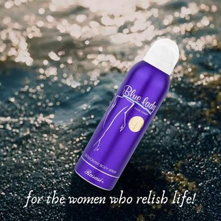 Blue Lady Body Spray Rasasi