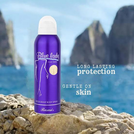 Blue Lady Body Spray Rasasi