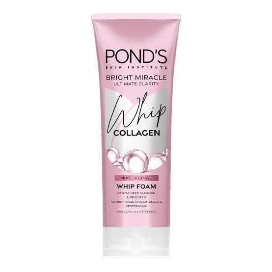 Ponds Bright Miracle Collagen Whip Face Wash