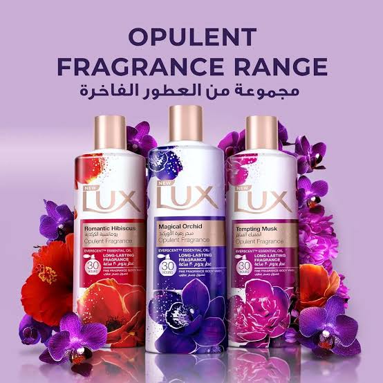 Fragrant shower gels