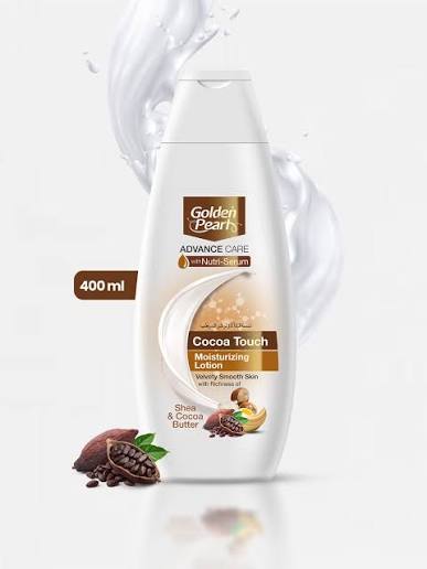 Golden pearl cocoa touch moisturizing lotion