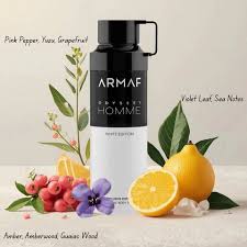 Armaf Odyssey Homme Body Spray White Edition