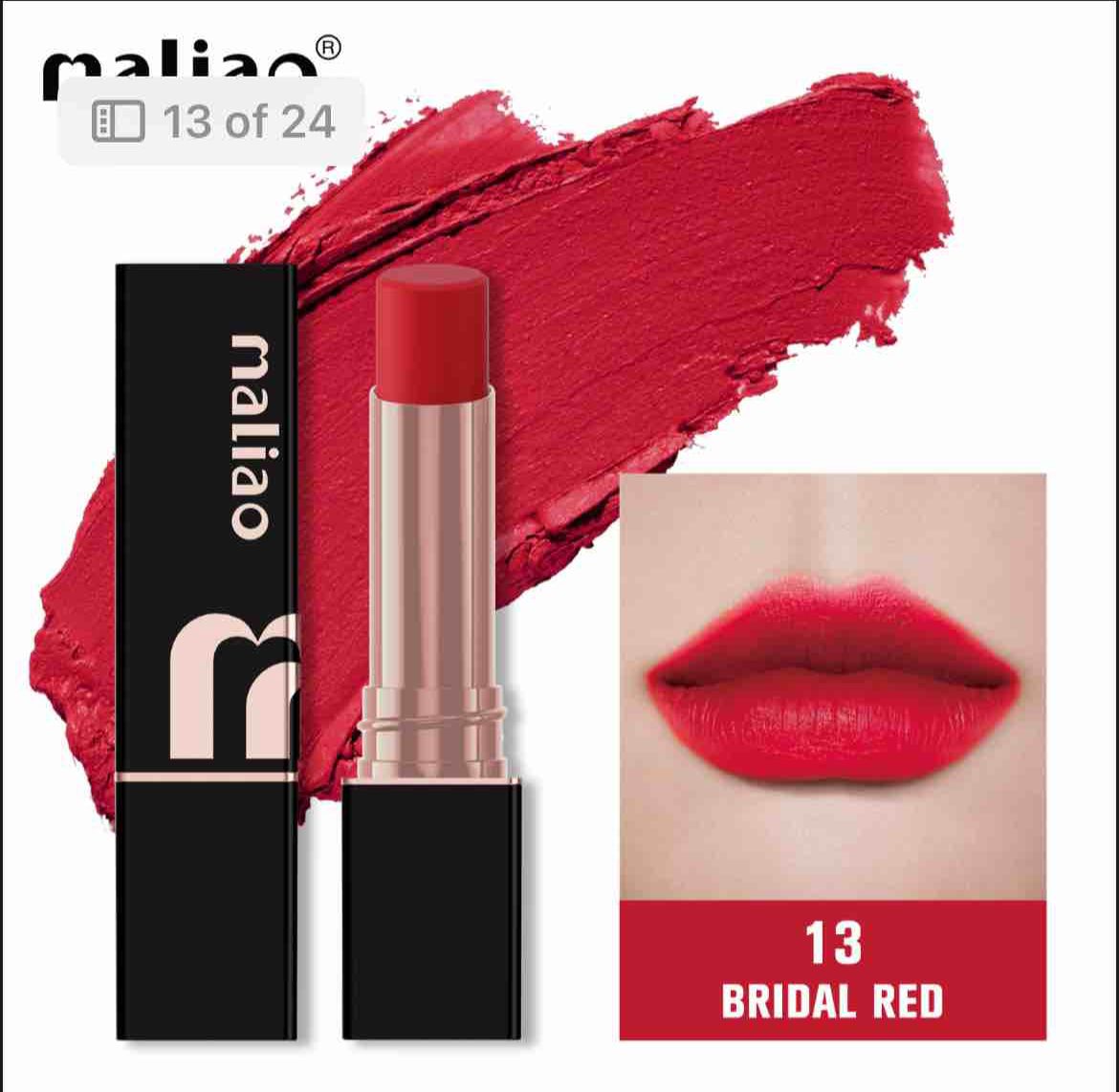 Maliao Waterproof Matte Lipstick