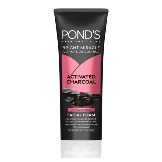 Ponds Bright Miracle Face Wash Activated Charcoal