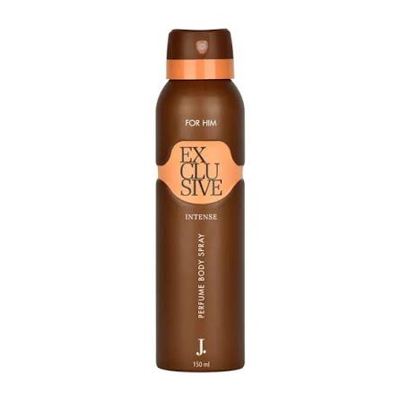 J. Exclusive intense body spray