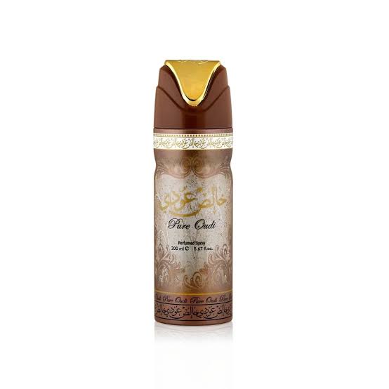 Lattafa Pure Oud Body Spray