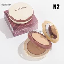 Miss Rose Oil Control Flawless 2 in 1 Face Powder