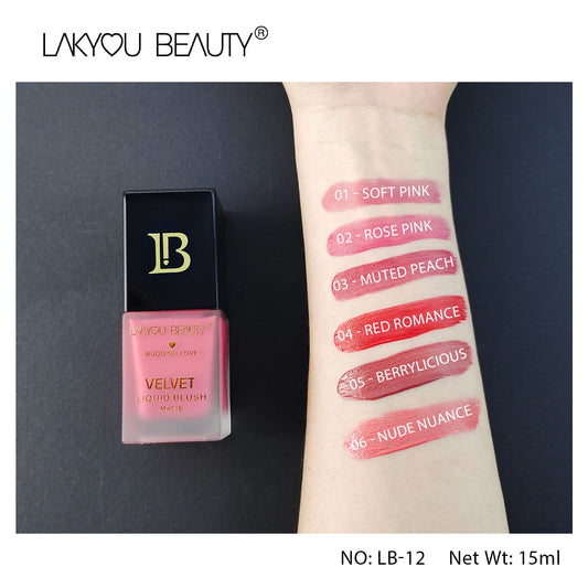 Lackyou Beauty Velvet Creamy Liquid Blush