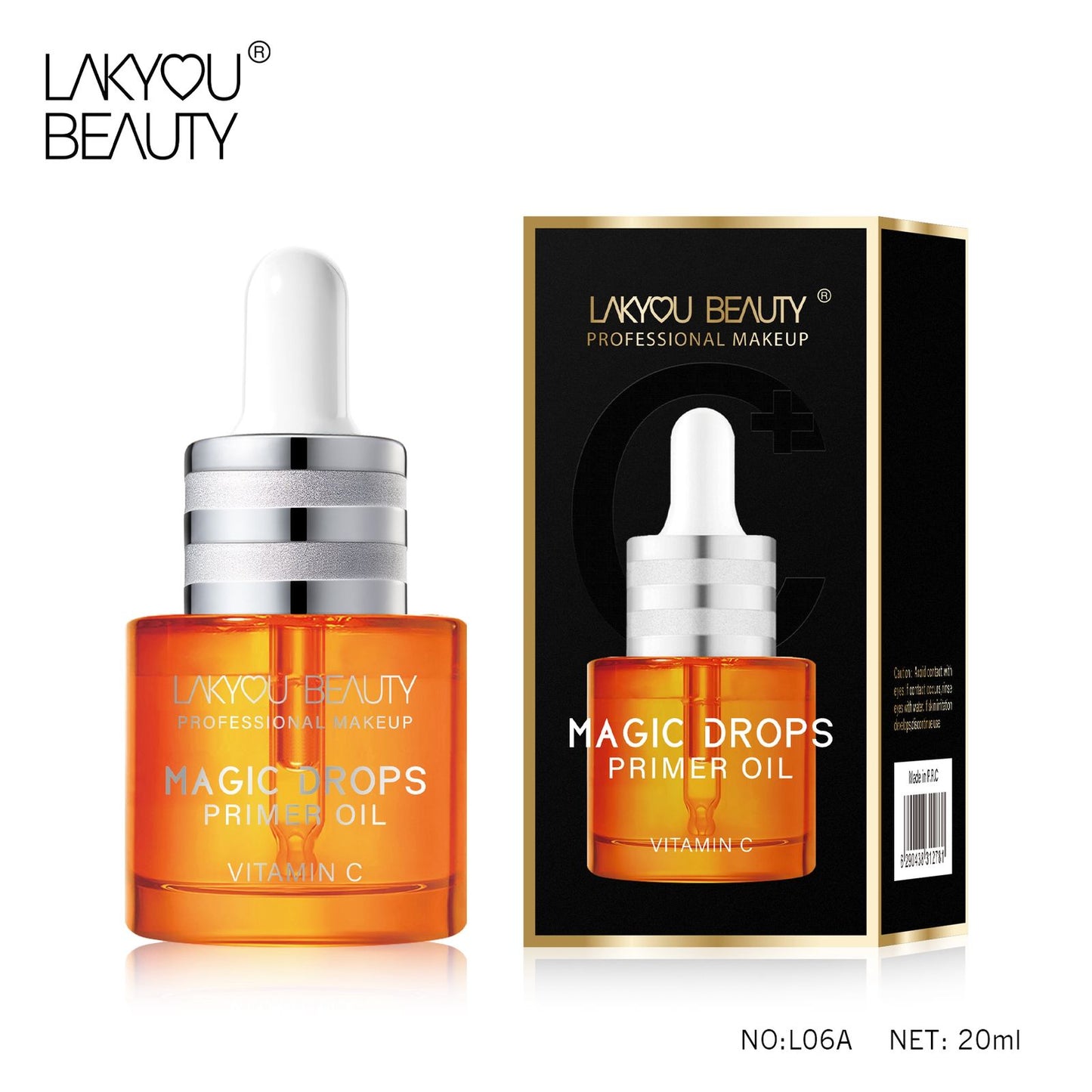Lakyou beauty vitamin C primer oil