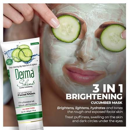 Derma Shines Brightening Facial Mask