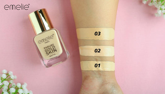 Emeli Parure Gold Skin Foundation Large