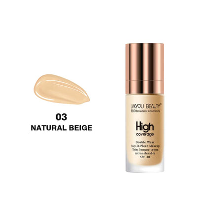 Lackyou Beauty Double Wear High Coverage Foundation