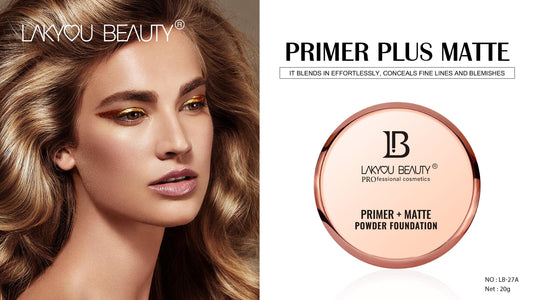 Lackyou Beauty Primer + Matte Face Powder