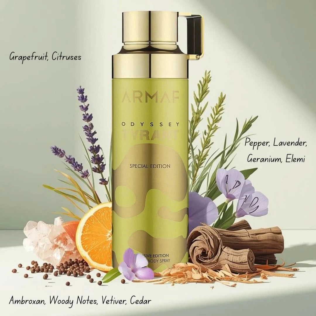 Armaf Odyssey Tyrant Body Spray Exclusive Edition