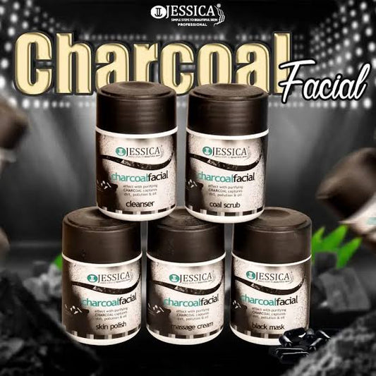 Jessica Charcoal Facial Kit Standard 5x250gm