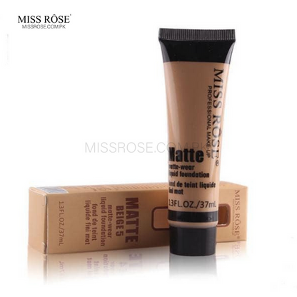 Miss Rose Matte Foundation Tube