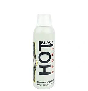 Hot Black Sports Body Spray (Sheikh Mohammed Saeed Perfumes)