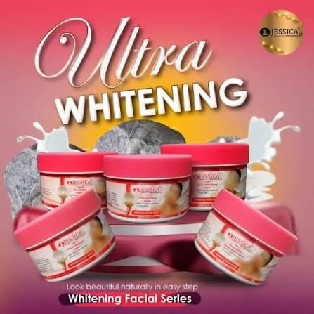 Jessica ultra whitening facial kit jar 5x500gm