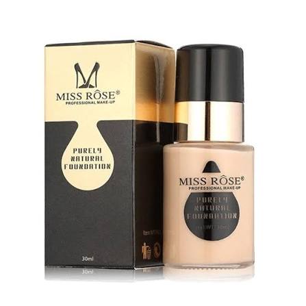 Miss rose purely natural foundation