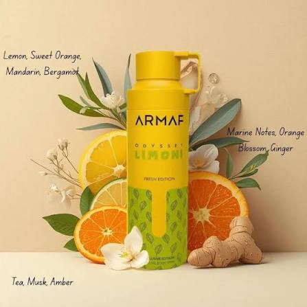 Armaf Odyssey Limoni Body Spray Fresh Edition