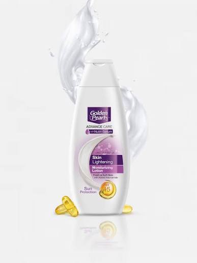 Golden pearl skin lightening moisturizing lotion