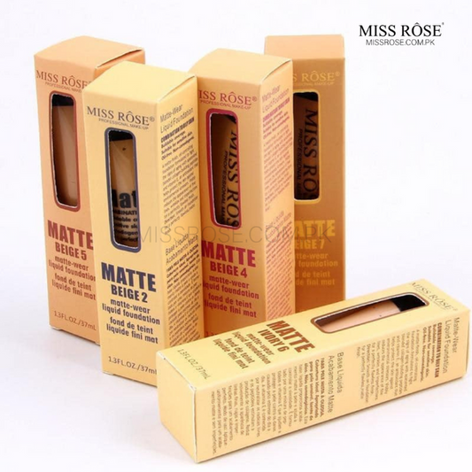 Miss Rose Matte Foundation Tube
