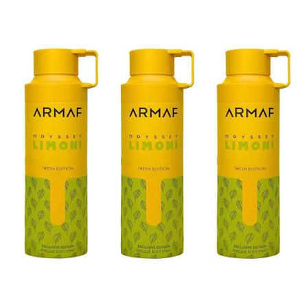 Armaf Odyssey Limoni Body Spray Fresh Edition