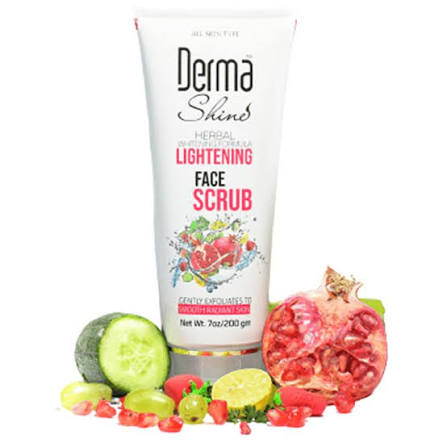 Derma Shines Skin Lightening Face Scrub