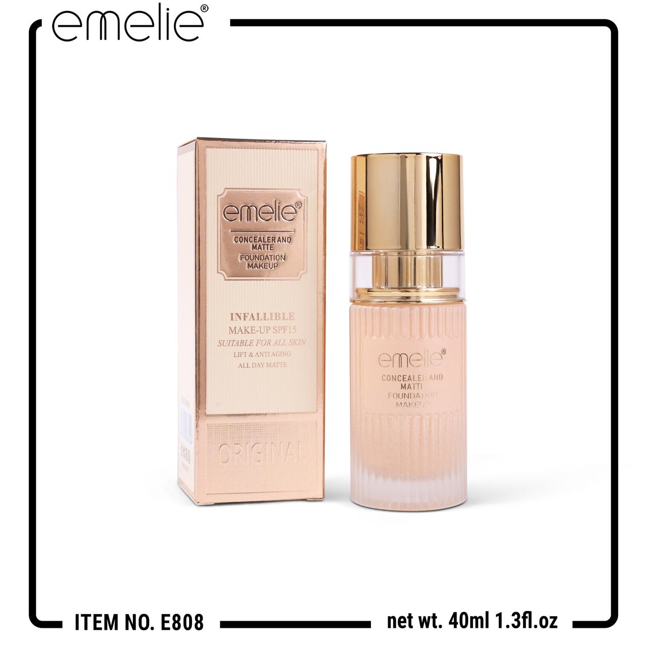 Emelie Infallible Matte Foundation (E808)