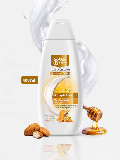 Golden pearl honey & almond moisturizing lotion